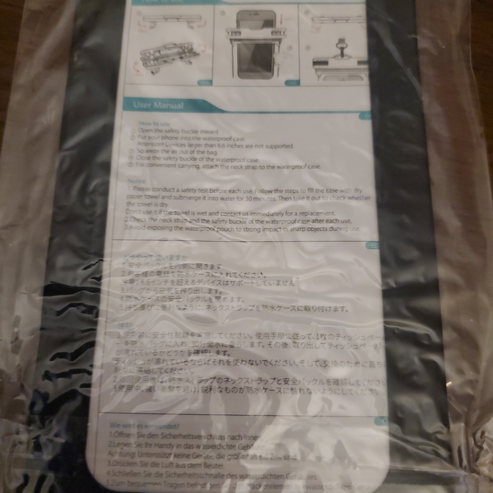 Waterproof Cell Phone Pouch - Picture 3 of 5